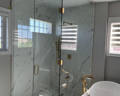 <p style="font-family: 'Poppins', sans-serif; font-weight: 700; font-size:24px;">SHOWER GLASS INSTALLATION </p>